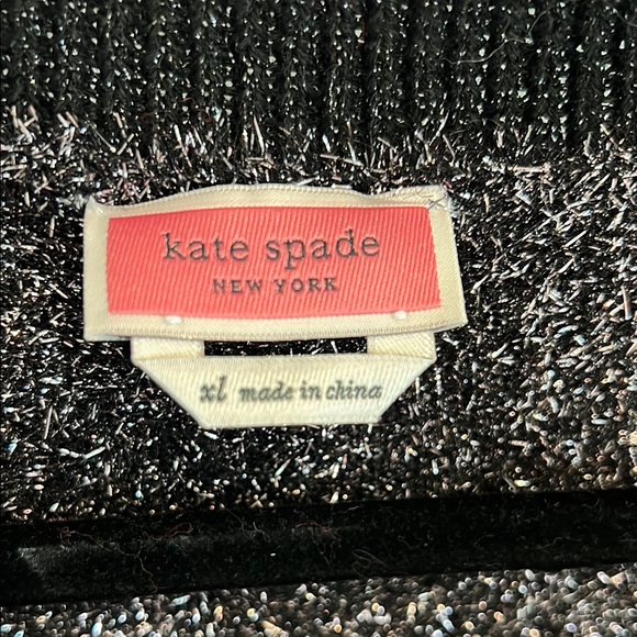 Women's Black Cardigan Sweater - Picture 3 of 7